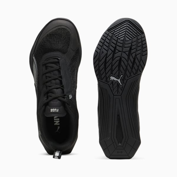 Chaussures de training Fuse 3.0 Homme, PUMA Black-PUMA Black-PUMA Silver, extralarge